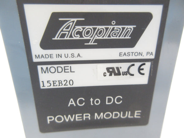ACOPIAN 15EB20 NSNP