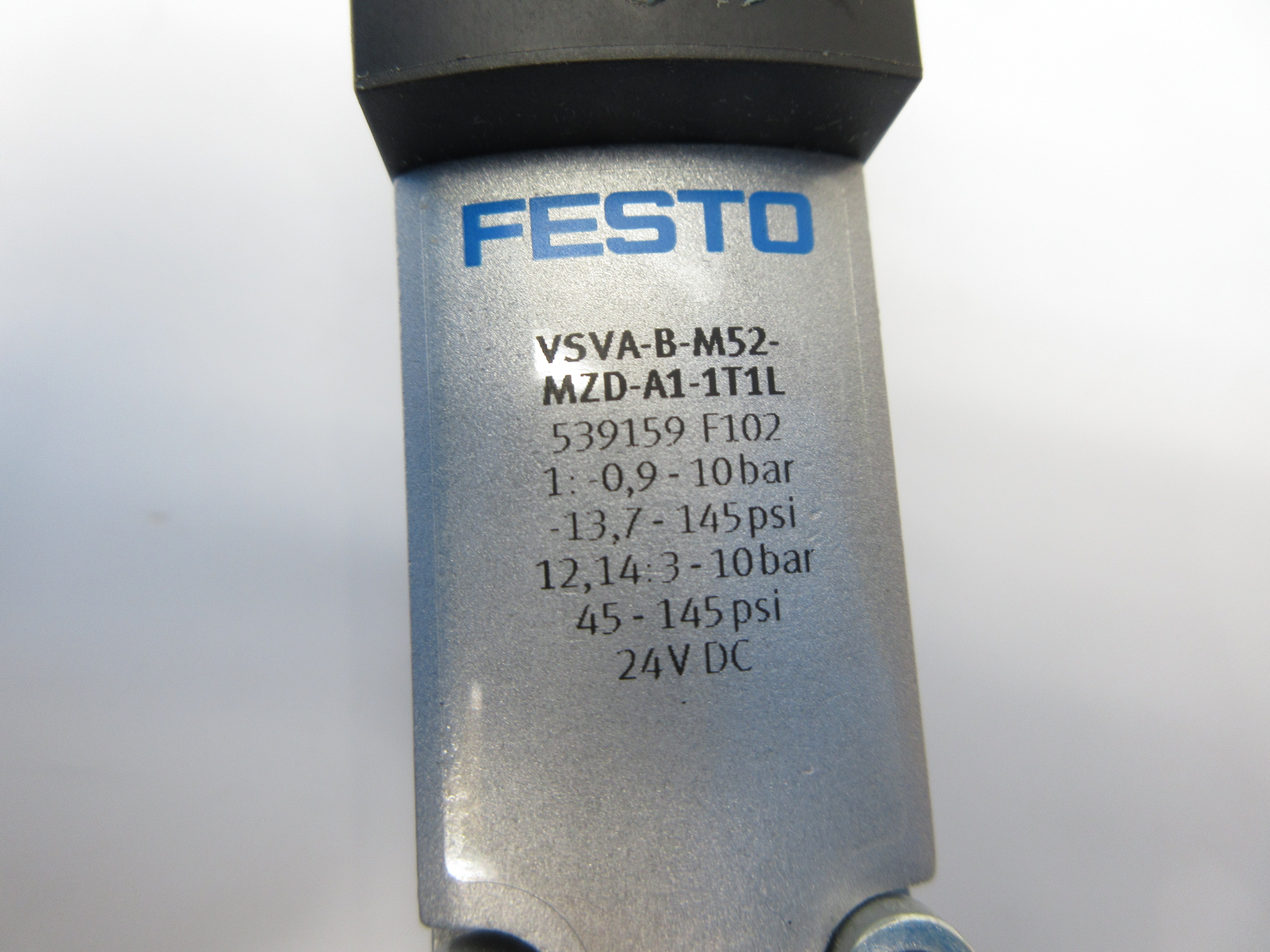 FESTO VSVA-B-M52-MZD-A1-1T1L 539159 45-145PSI NSNP