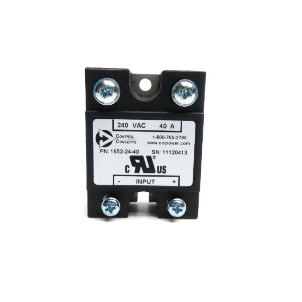CONTROL CONCEPTS 1652-24-40 240VAC 40A NSNP