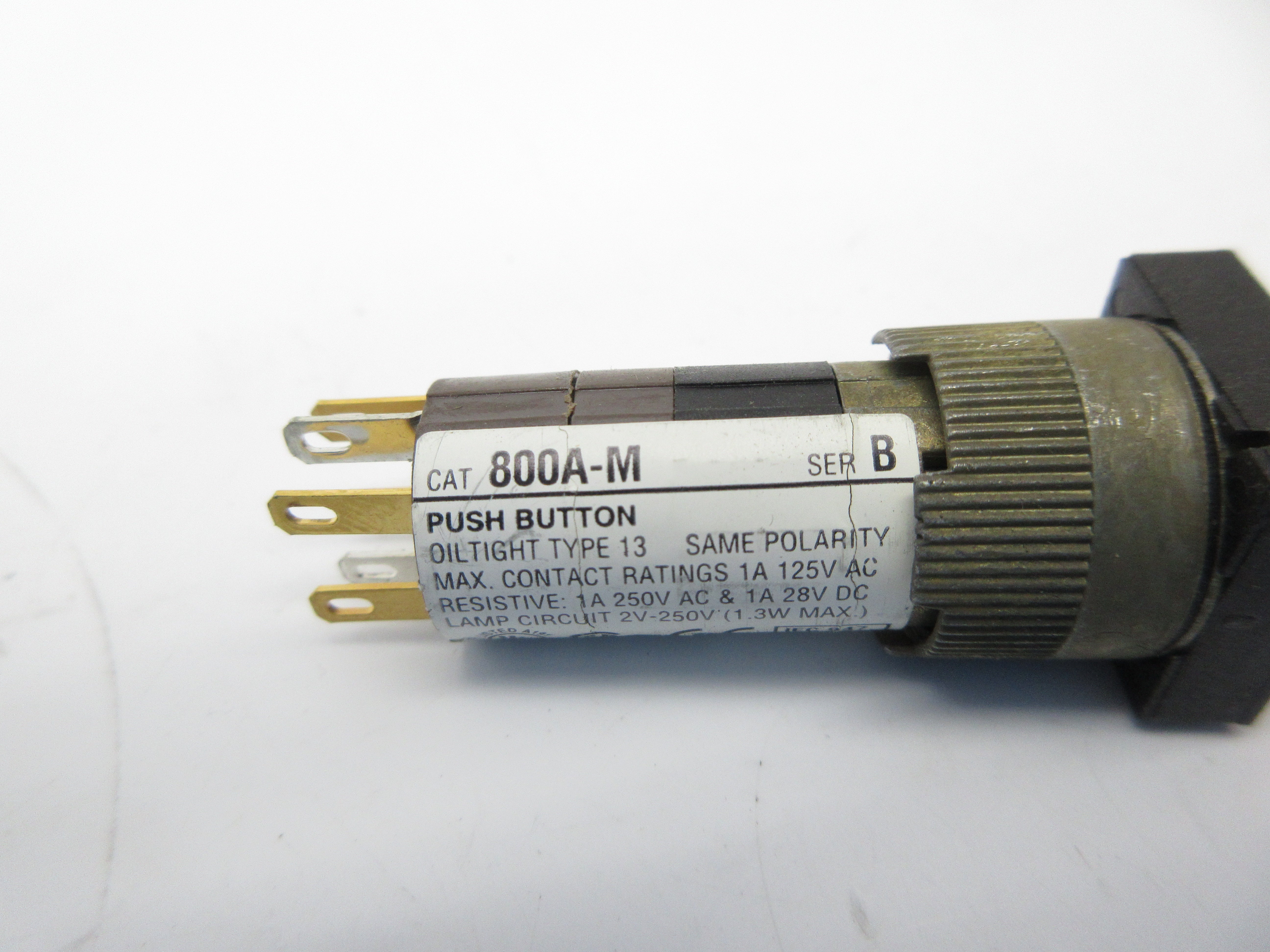 ALLEN BRADLEY 800A-MR SER. B 125VAC 1A NSNP