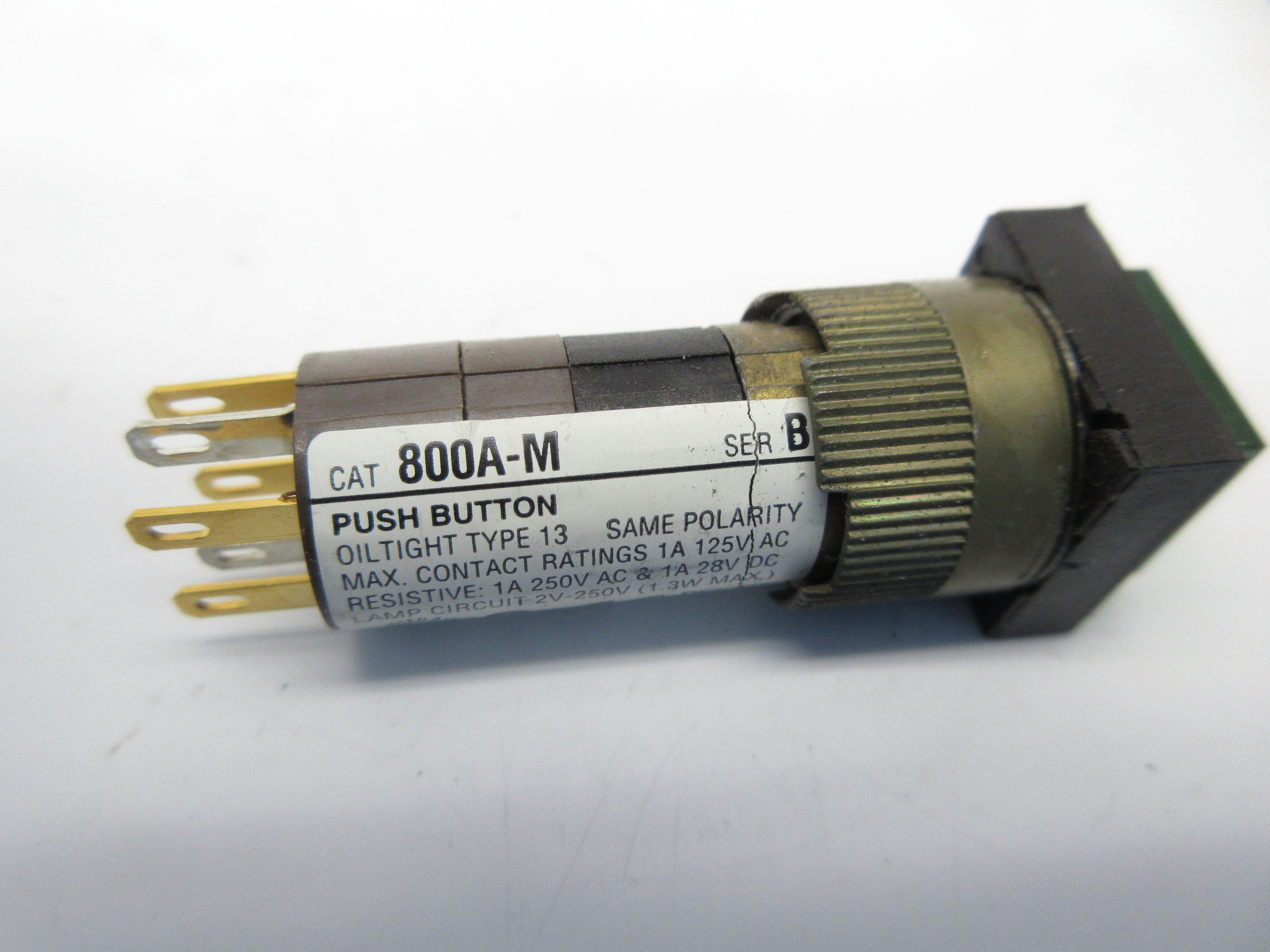 ALLEN BRADLEY 800A-MG SER. B 125VAC 1A NSNP