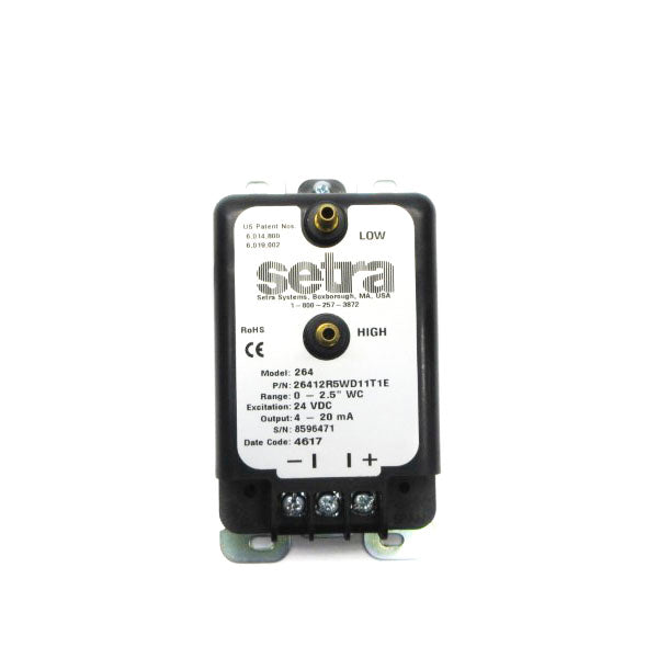 SERTA 26412R5WD11T1E 264 24VDC 0-2.5"WC NSNP