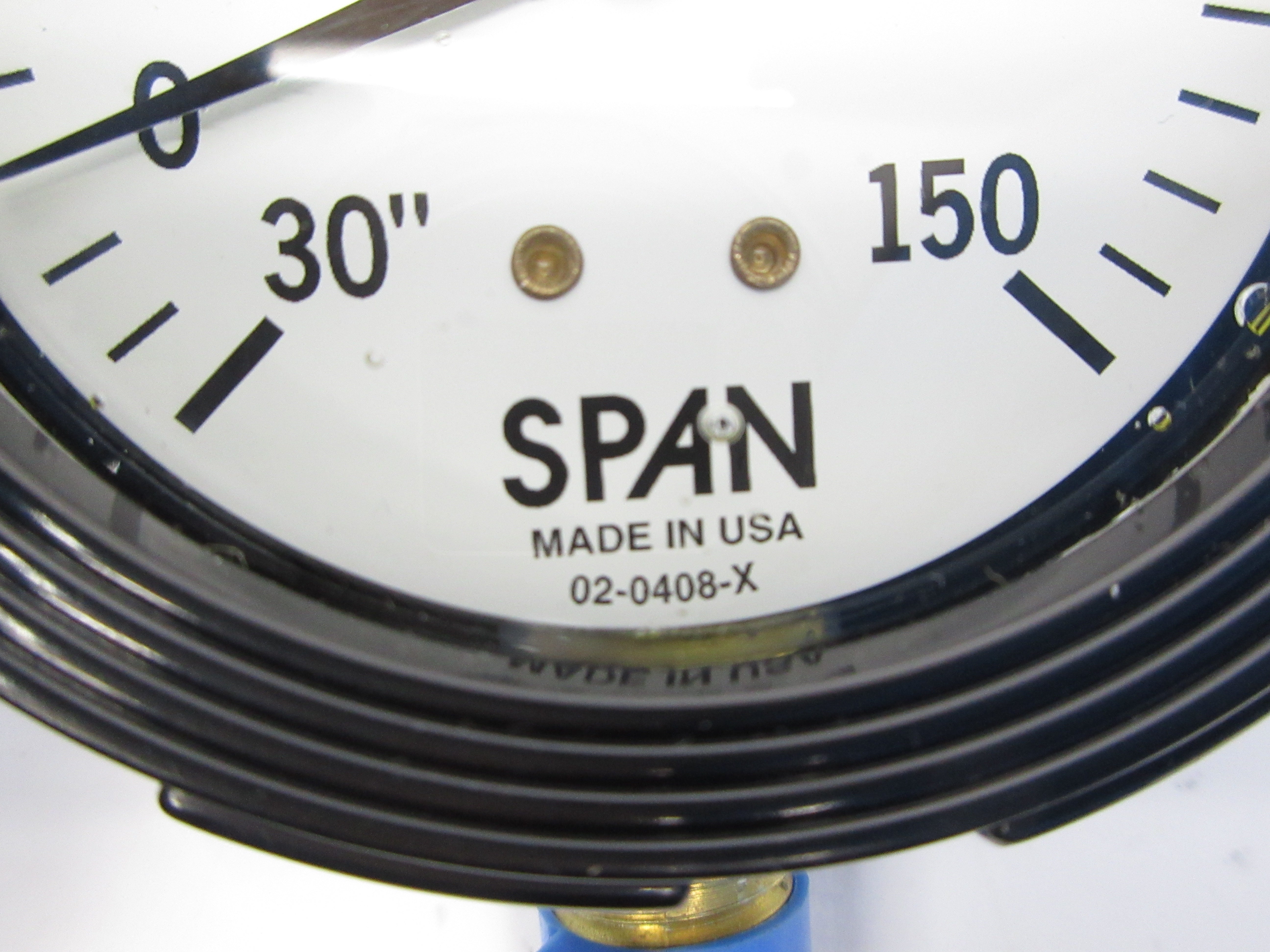 SPAN 02-0408-X 0-150PSI NSNP