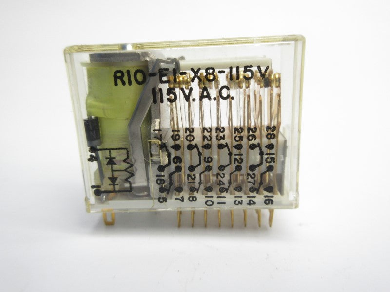POTTER & BRUMFIELD R10-E1-X8-115V 115VAC NSNP