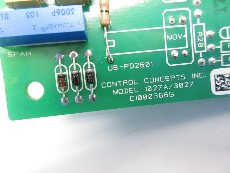 CONTROL CONCEPTS 1027A/3027 C1000366G NSNP