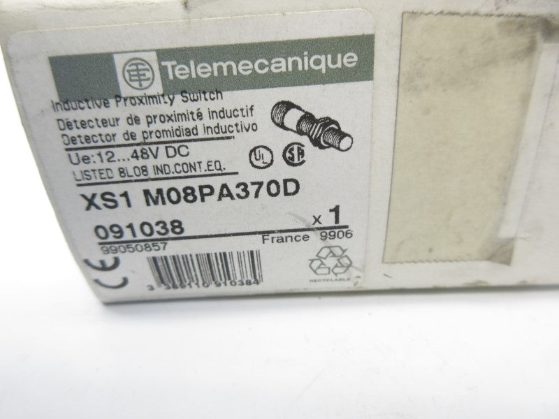 TELEMECANIQUE XS1M08PA370D 12-48VDC NSMP