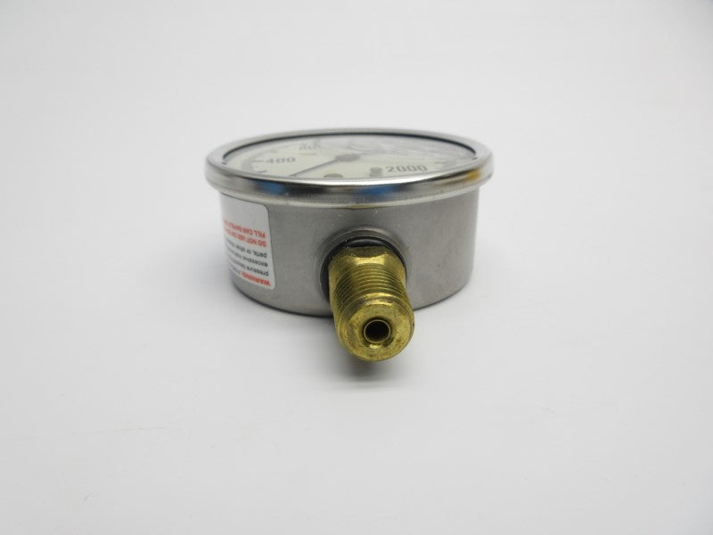 ASHCROFT 631008AL02L2000# 0/2000PSI 63MM NSMP