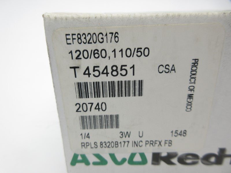 ASCO EF8320G176 110/120V 50PSI 1/4" NSMP