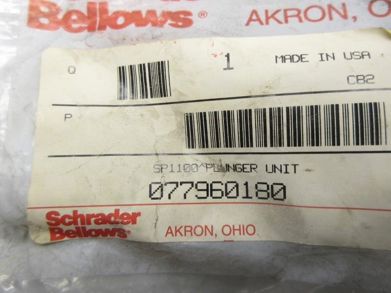 SCHRADER BELLOWS 077960180 NSMP