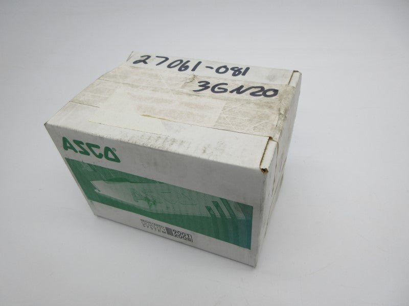 ASCO 8300G058U 120V 1/4" NSFS