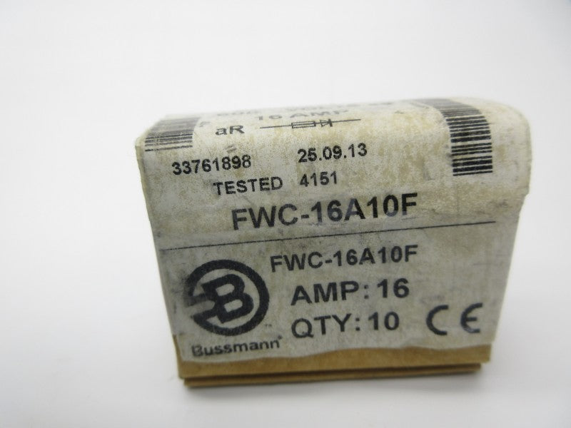 BUSSMANN FWC-16A10F 16A (PKG OF 10) (BROWN) NSMP