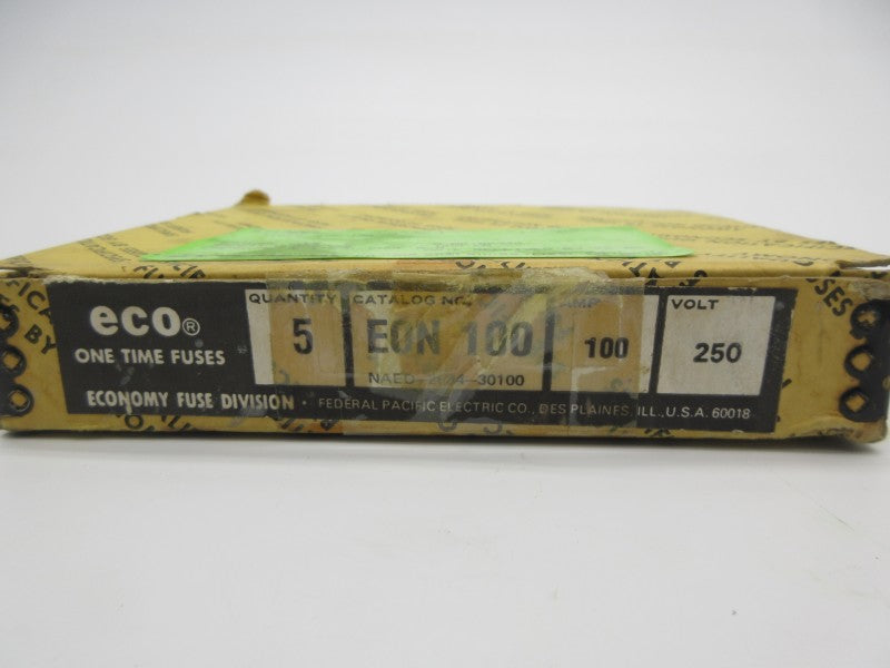 ENCONOMY FUSE EON100 250V 100A (PKG OF 5) NSMP
