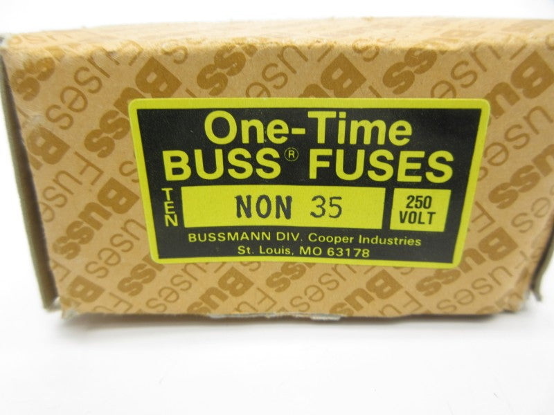 BUSSMANN NON35 250VAC 35A (PKG OF 10) (BR/YL) NSMP