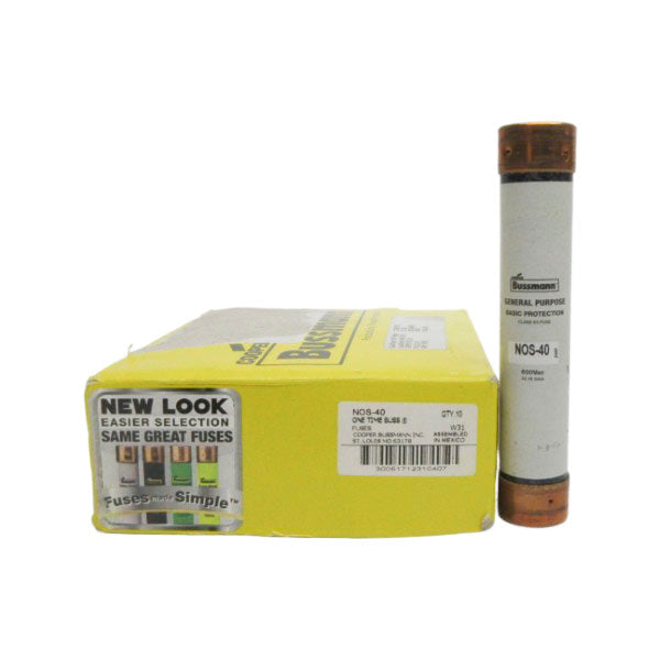 BUSSMANN NOS-40 600VAC 40A (PKG OF 10) (YELLOW) NSMP