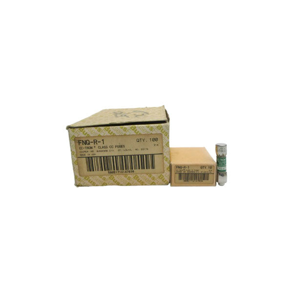 BUSSMANN FNQ-R-1 600VAC 1A (PKG OF 100) (BROWN) NSMP