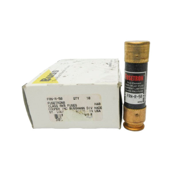 BUSSMANN FRN-R-50 250VAC 50A (PKG OF 10) (WHITE) NSMP