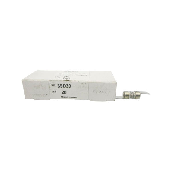 BUSSMANN SSD20 240V 20A (PKG OF 20) (WHITE) NSMP