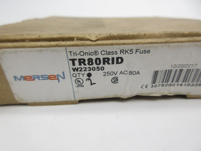 MERSON TR80RID 250VAC 80A (PKG OF 2) (BROWN) NSMP