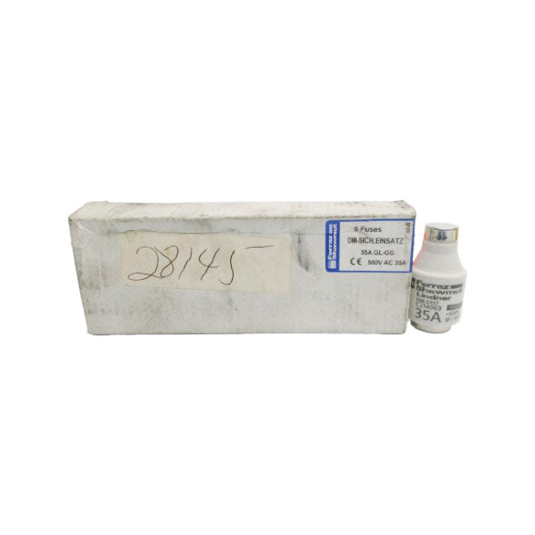 FERRAZ SHAWMUT C214063 GL-GG 500VAC 35A (PKG OF 5) (BLUE) NSMP