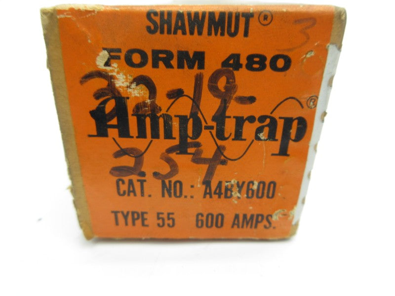 SHAWMUT A4BY600 600VAC 600A (ORANGE) NSMP
