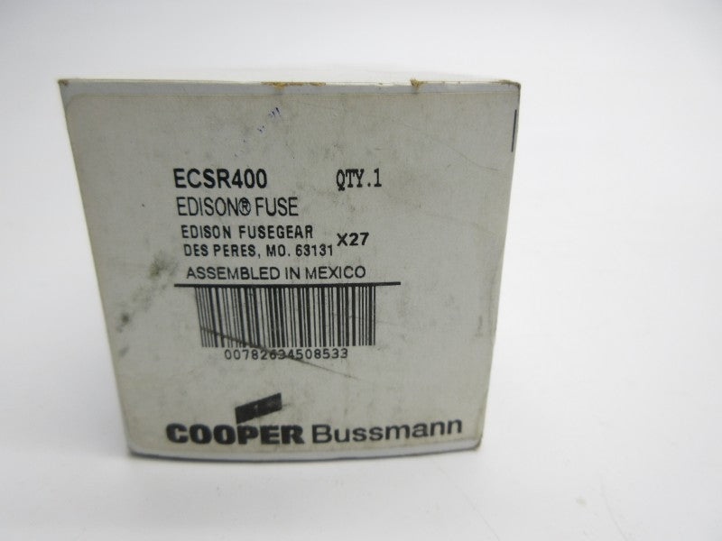 EDISON ECSR400 600VAC 400A (WH/BL) NSMP