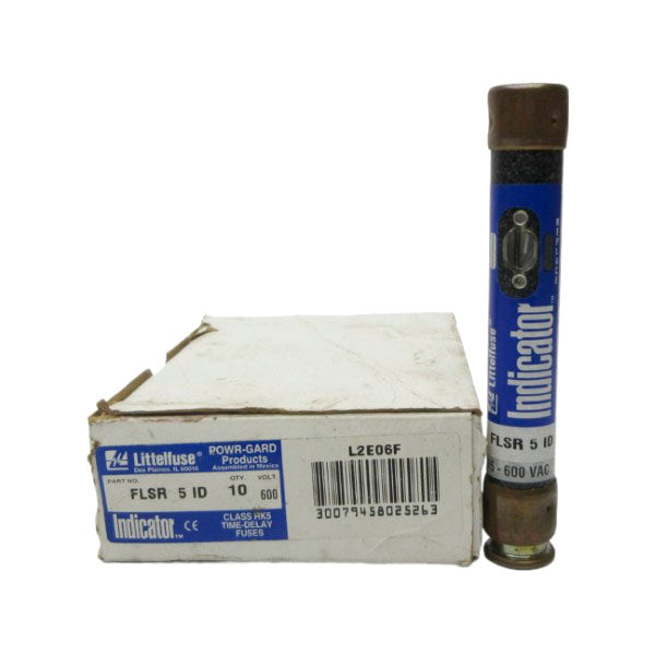 LITTELFUSE FLSR5ID 600VAC 5A (PKG OF 10) (WH/BL) NSMP
