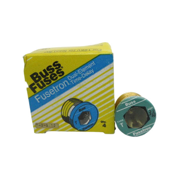 BUSSMANN T-3-2/10 125VAC 3-2/10A (PKG OF 4) (YL/BL) NSMP
