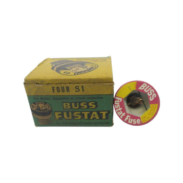 BUSSMANN S1 125VAC 1A (PKG OF 4) (GR/PK) NSMP