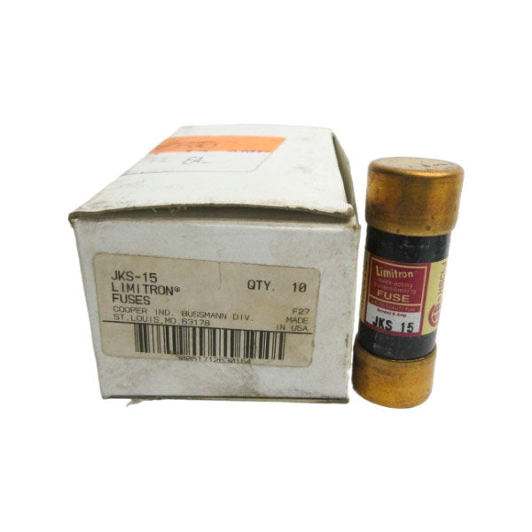 BUSSMANN JKS-15 600VAC 15A (PKG OF 4) (WH/PK)) NSMP