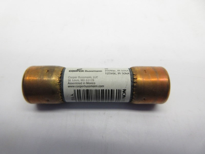 BUSSMANN NON-15 250VAC 15A (PKG OF 10) (YL/GY) NSMP
