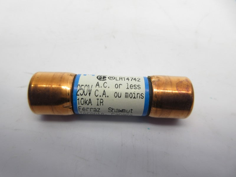 FERRAZ SHAWMUT NRN10 250VAC 10A (PKG OF 10) (BR/BL) NSMP