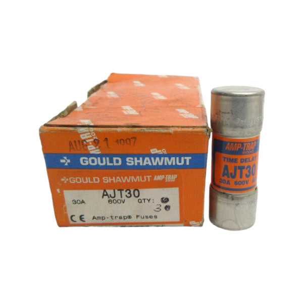 GOULD SHAWMUT AJT30 600VAC 30A (PKG OF 3) (ORANGE) NSMP