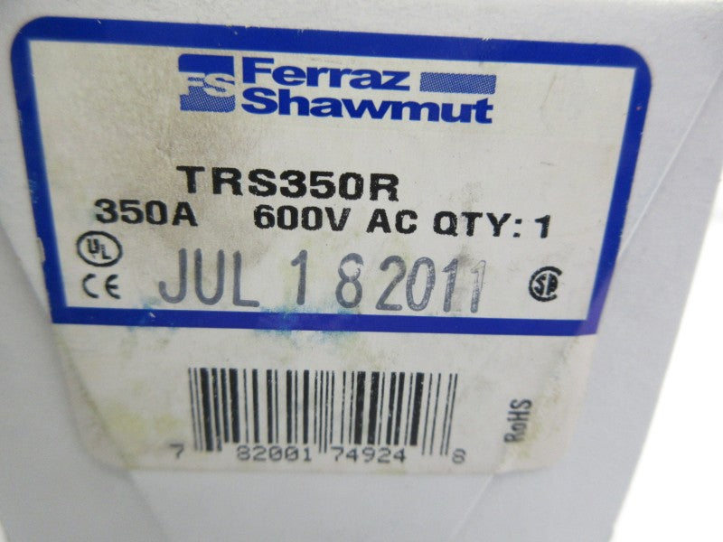 FERRAZ SHAWMUT TRS350R 600VAC/DC 350A (WH/BL) NSMP