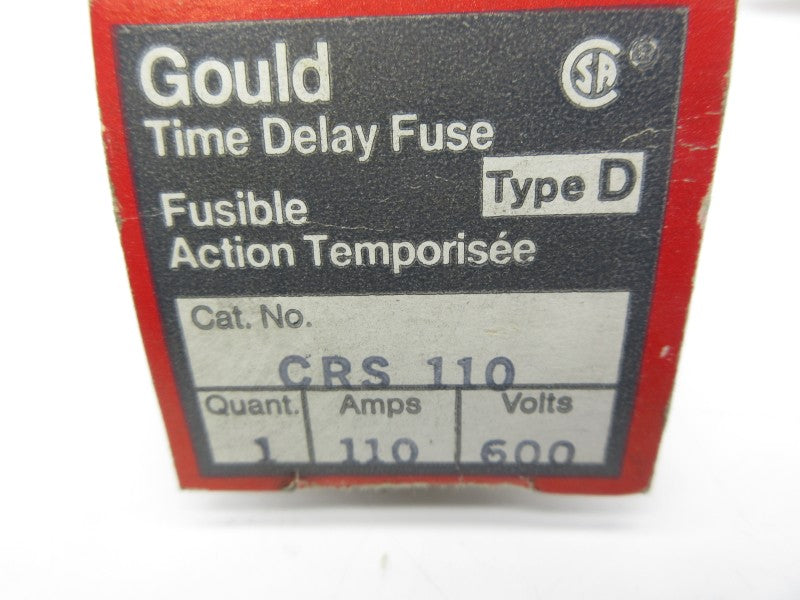 GOULD SHAWMUT CRS110 600VAC 110A (WH/BK) NSMP