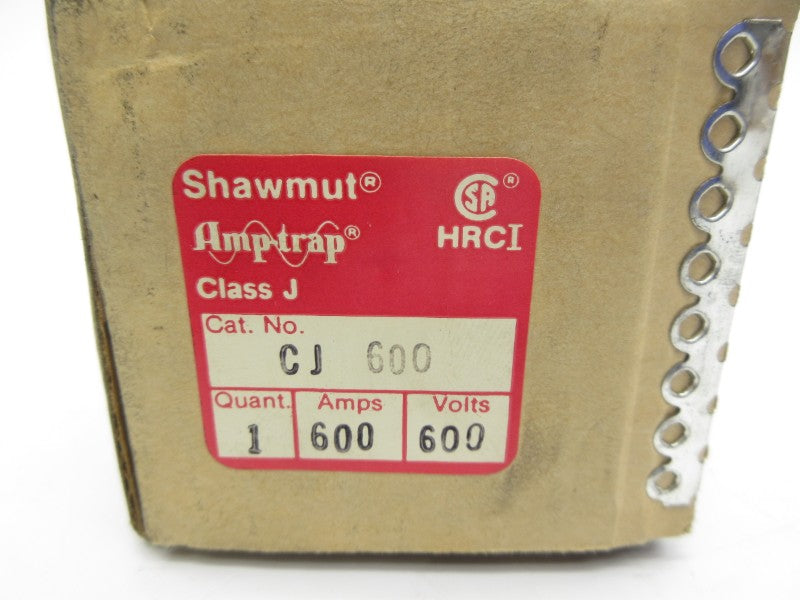 GOULD SHAWMUT CJ600 600VAC 600A (WH/RD) NSMP