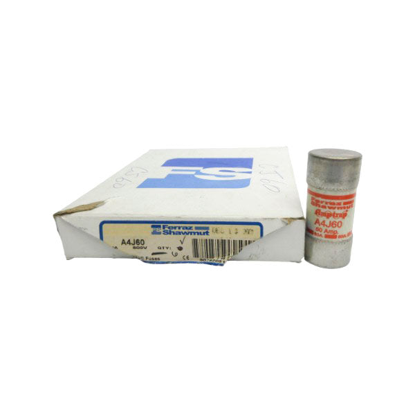 FERRAZ SHAWMUT A4J60 600VAC 60A (PKG OF 6) (WH/OR) NSMP