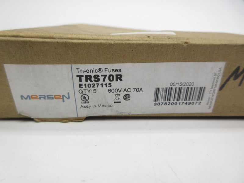 MERSEN TRS70R 600VAC 70A (PKG OF 5) (BROWN) NSMP
