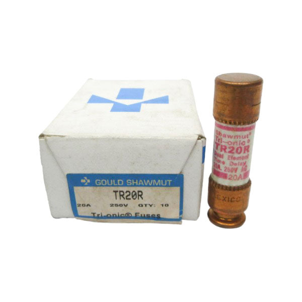 GOULD SHAWMUT TR20R 250VAC 20A (PKG OF 10) (WH/PK) NSMP