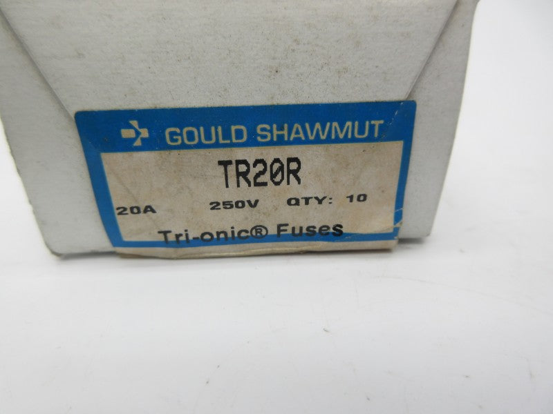 GOULD SHAWMUT TR20R 250VAC 20A (PKG OF 10) (WH/PK) NSMP