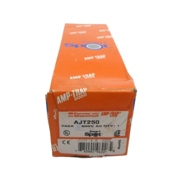 FERRAZ SHAWMUT AJT250 600VAC 250A (ORANGE) NSFS