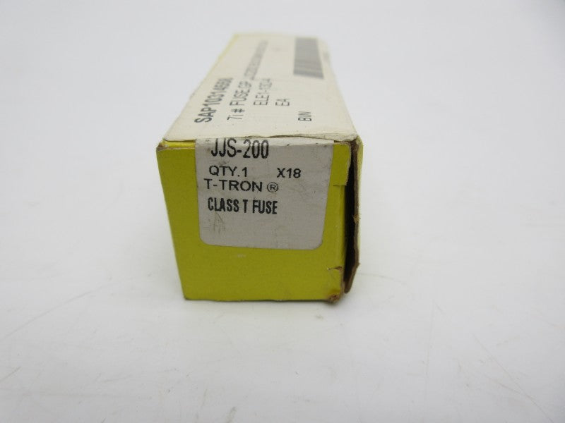 BUSSMANN JJS-200 600VAC 200A (YL/BK) NSMP