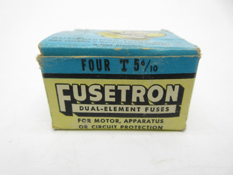 BUSSMANN T-5-6/10 125VAC 5-6/10A (PKG OF 4) (BL/BR) NSMP