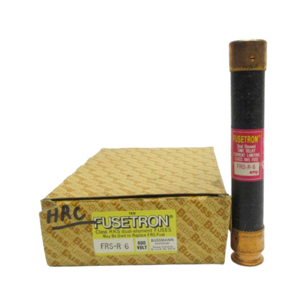 BUSSMANN FRS-R6 600VAC 6A (PKG OF 10) (BR/PK) NSMP