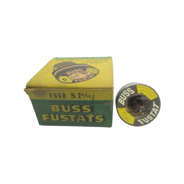 BUSSMANN S2-8/10 125VAC 2-8/10A (PKG OF 4) (GR/GY) NSMP