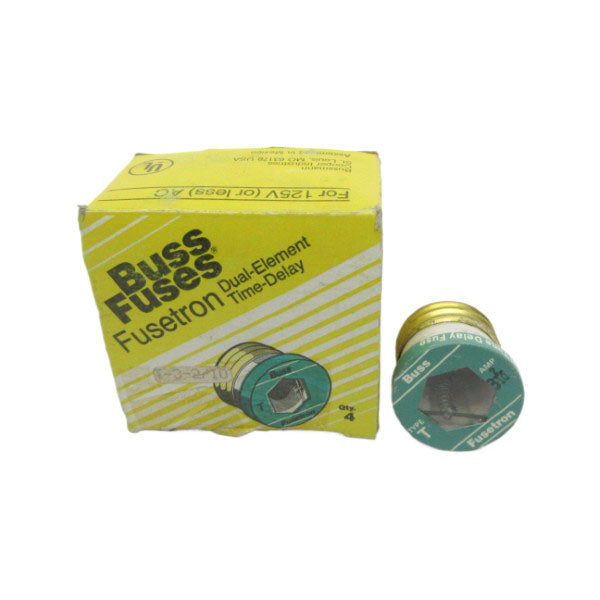 BUSSMANN T-3-2/10 125VAC 3-2/10A (PKG OF 4) (YL/GR) NSMP