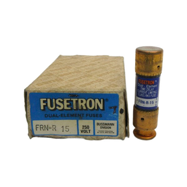 BUSSMANN FRN-R15 250VAC 15A (PKG OF 7) (BR/BL) NSMP