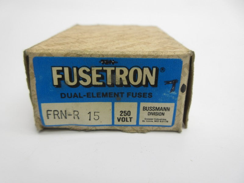 BUSSMANN FRN-R15 250VAC 15A (PKG OF 7) (BR/BL) NSMP