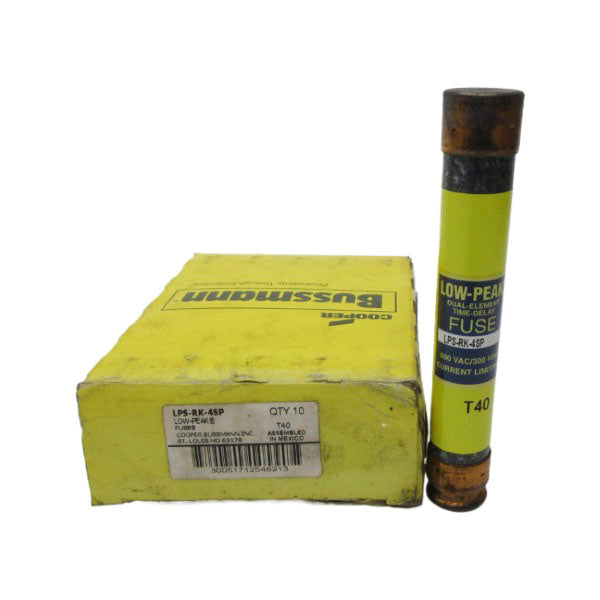 BUSSMANN LPS-RK-4SP 600VAC 4A (PKG OF 10) (YL/YL) NSMP
