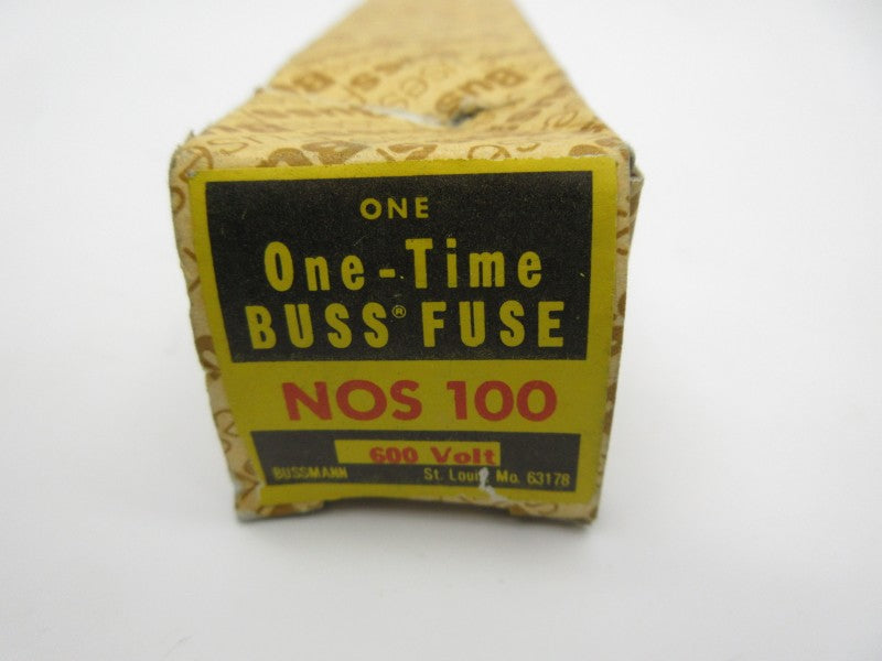BUSSMANN NOS-100 600VAC 100A (BR/PK) NSMP
