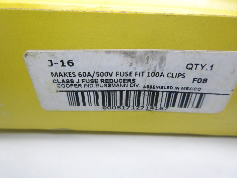 BUSSMANN J-16 500V 60A (YELLOW) NSMP